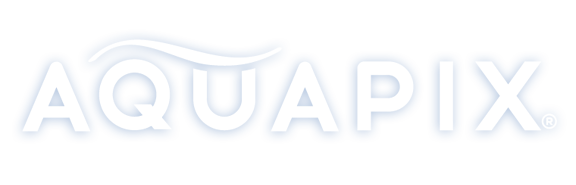Aquapix Logo White